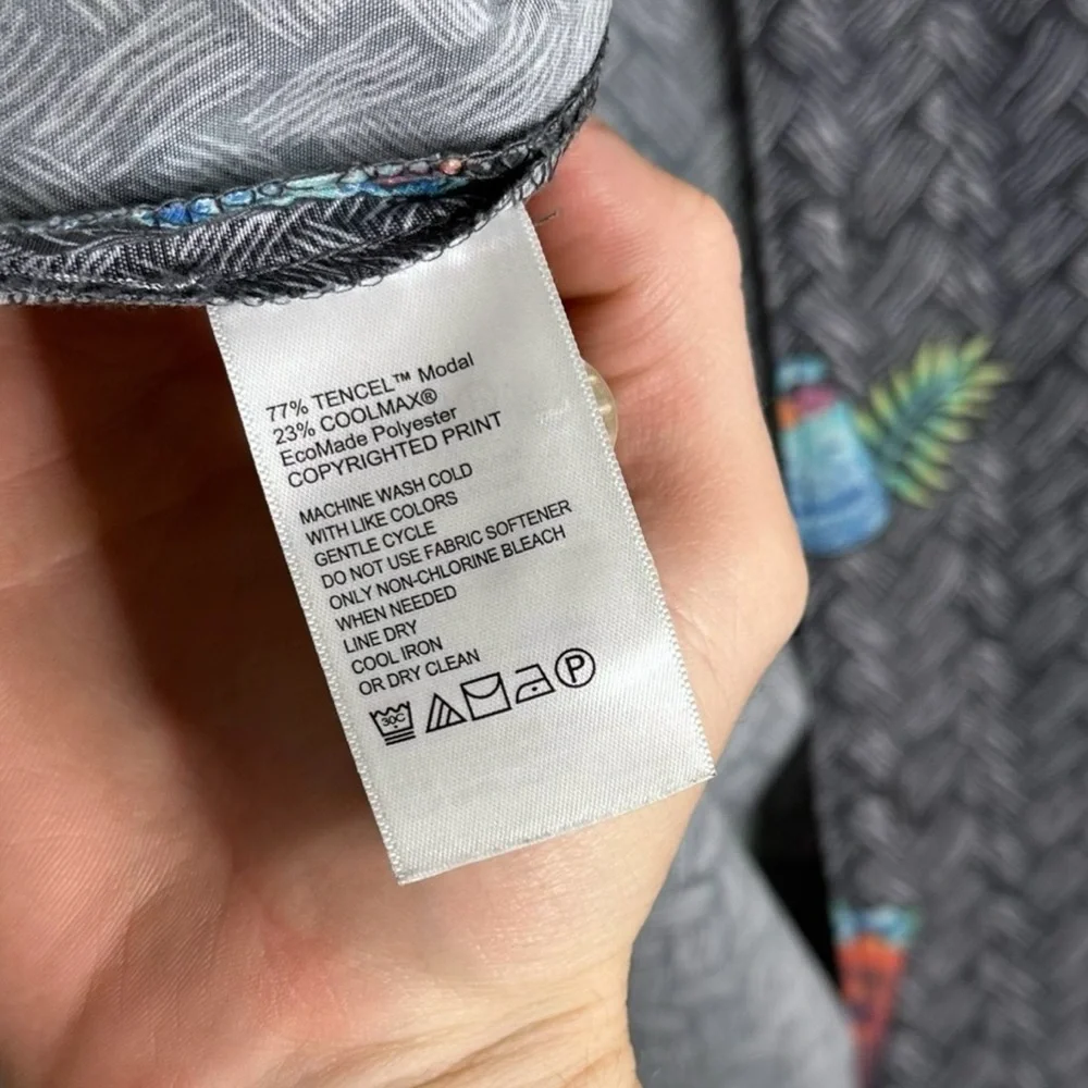 Tommy Bahama Coconut Point Button Up Camp Shirt - Picture 6 of 6